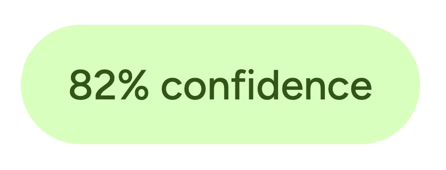 Answer with confidence score